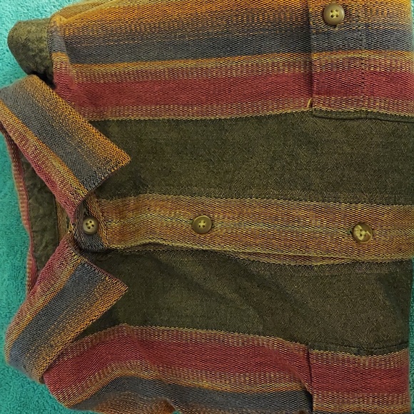 The Territory Ahead Earthy Striped Shirt - Picture 8 of 8